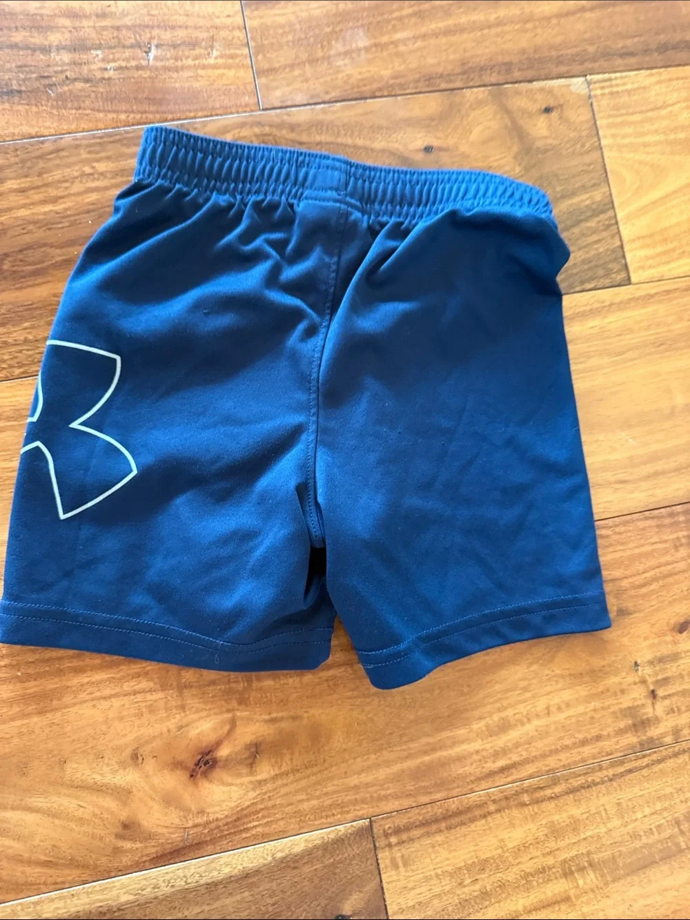 Under Armour Boys' Royal Blue Athletic Shorts with Logo